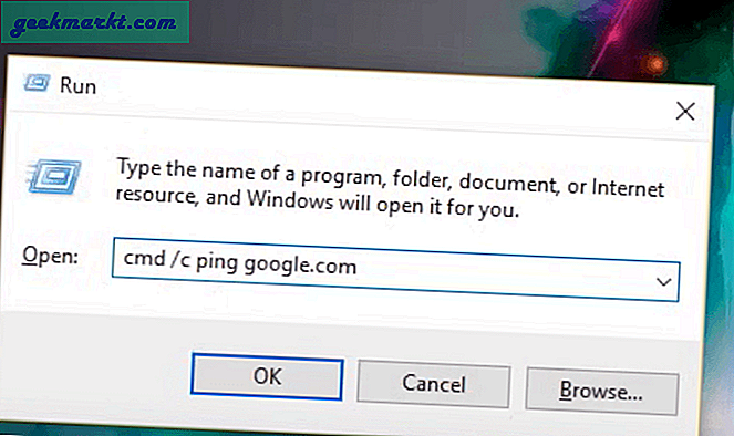 So testen Sie Ihre Internetgeschwindigkeit über die Befehlszeile mit Ping