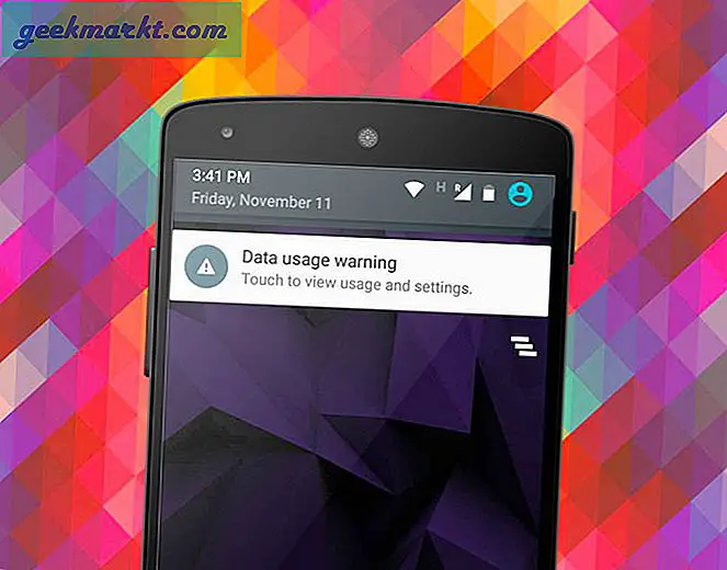 So entfernen Sie das Benachrichtigungslimit für Mobilfunkdaten, das die Benachrichtigung überschritten hat