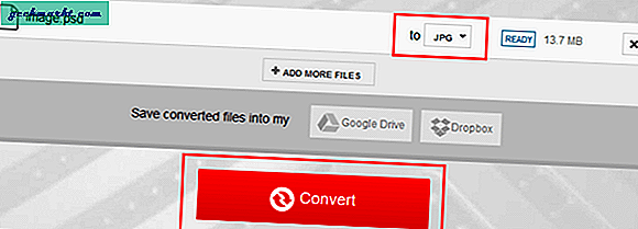 So konvertieren Sie PSD-Dateien in JPG oder PNG