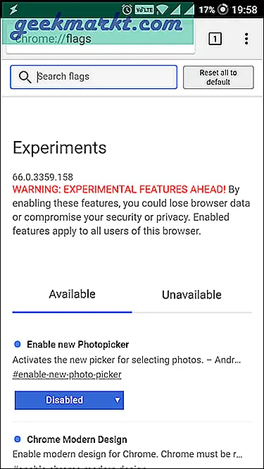 7 besten Chrome Flags für Android (2020)