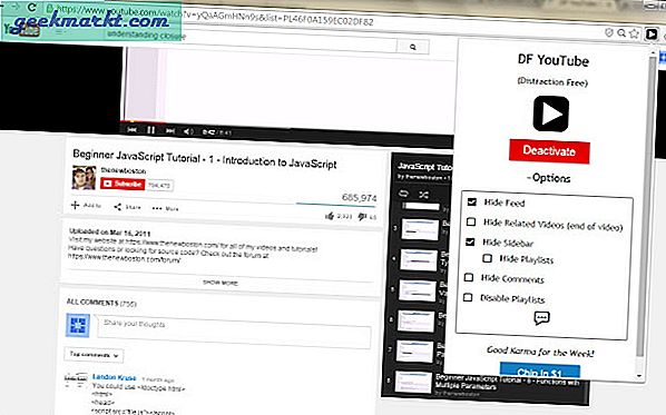 15 Beste YouTube Chrome-Erweiterung