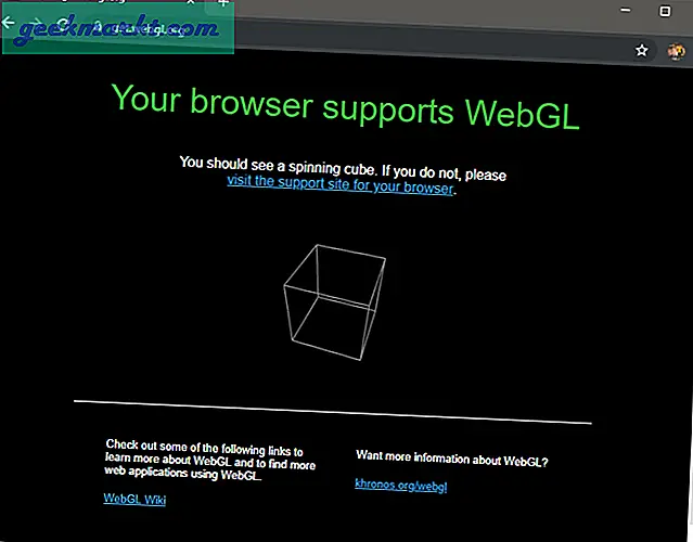 Was ist WebGL und wie wird es in einem beliebigen Browser aktiviert?