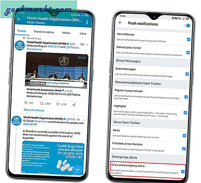 Hier finden Sie eine Liste vertrauenswürdiger Apps für Android und iOS, um Sie über den Ausbruch des Corona-Virus und Sicherheitsmaßnahmen auf dem Laufenden zu halten.