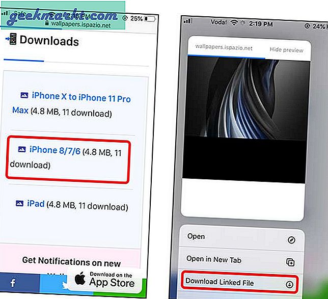 So erhalten Sie iPhone SE 2020 Wallpapers auf jedem Gerät