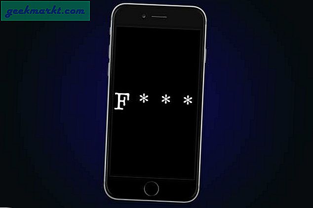 Wie kann ich verhindern, dass das iPhone Schimpfwörter automatisch korrigiert?