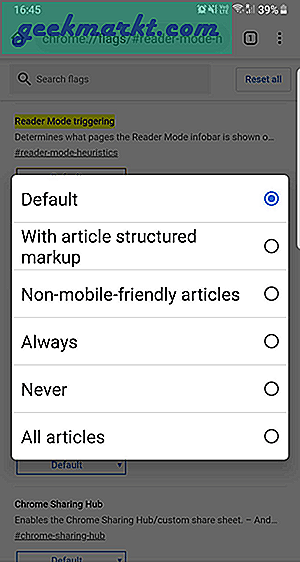 Ansicht, nur, Modus, vollständig, schließen, mobil, deaktivieren, vereinfacht, vereinfacht, wird, Funktion, Optionen, Standard, Suche, Flagge