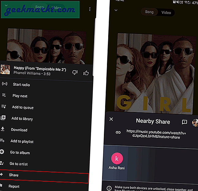Ähnlich wie bei Apple Airdrop hat Google kürzlich