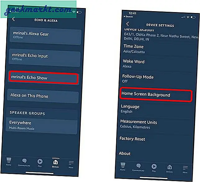 So legen Sie ein Familienbild in Ihrer Echo-Show fest 5