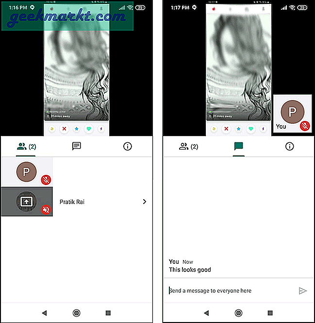 Wie man mit Freunden auf Zunder wischt