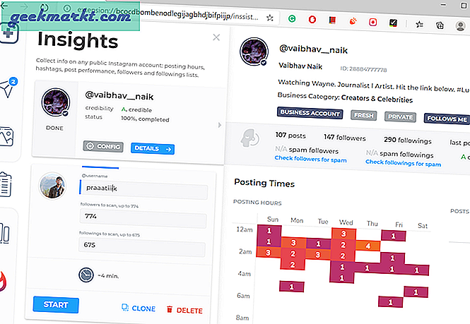 INSSIST Chrome-Erweiterung: Laden Sie Videos aus dem Chrome-Browser auf Instagram hoch