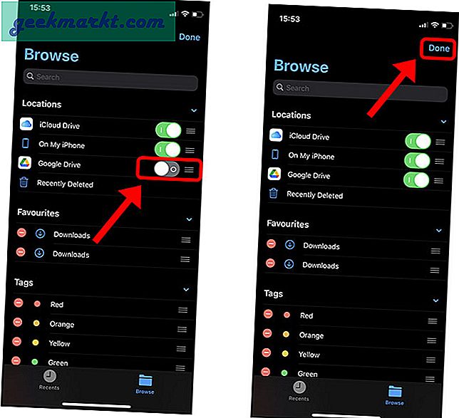So speichern Sie mehrere Fotos von Google Drive auf dem iPhone