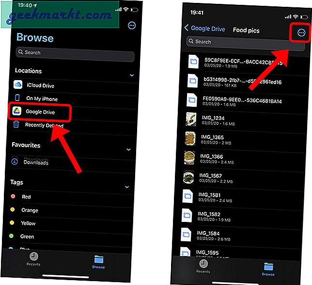 Sie können keine Fotos von Google Drive herunterladen. So speichern Sie in wenigen einfachen Schritten mehrere Fotos von Google Drive auf dem iPhone. Weiterlesen.