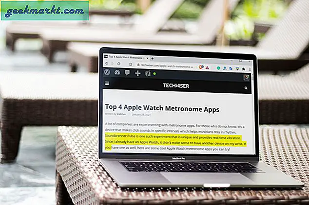 So teilen Sie hervorgehobenen Text für jede Webseite in Chrome