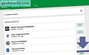 So aktualisieren Sie Apps auf Android