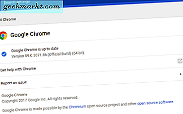 Welche Chrome-Version habe ich?