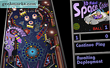 Wie man 3D Pinball Space Cadet in Windows 10 spielt
