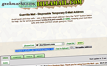 So erstellen Sie eine temporäre E-Mail-Adresse