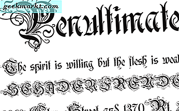 5 der besten Monogramm Schriftarten im Internet