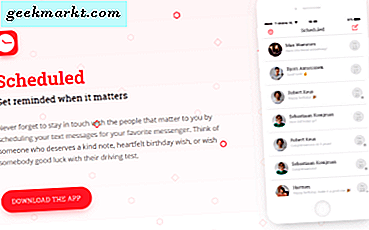 So planen Sie eine Textnachricht, um sie später zu senden