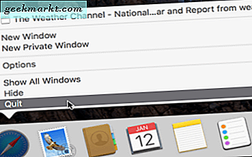 Erzwingen des Beendens unter Mac OS X