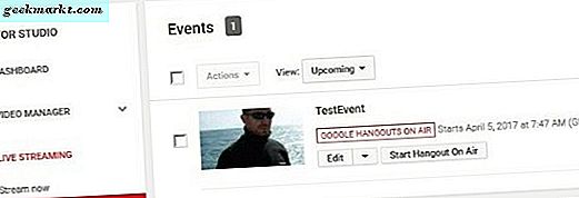 Wie zeichnet man Google Hangout Conversations auf?