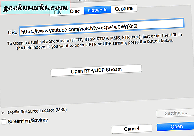 Wie man Youtube Videos mit VLC herunterlädt