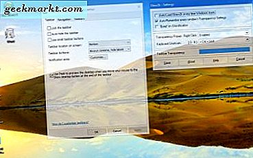 So stellen Sie Aero Glass Transparency in Windows 10 wieder her