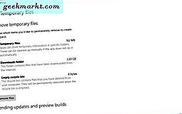 So machen Sie Speicherplatz unter Windows 10 frei