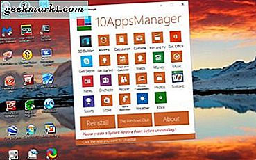 So entfernen Sie die integrierten Apps von Windows 10