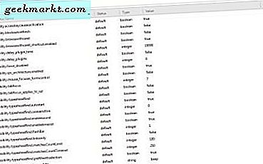 Wie man Firefox mit Info: config