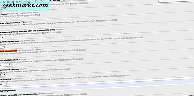 So passen Sie Google Chrome mit Chrome an: Flaggen