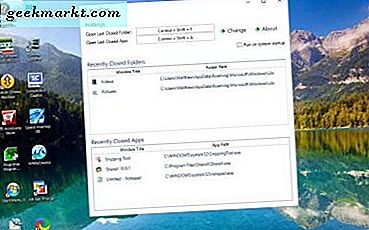 Wie man kürzlich geschlossene Programme und Ordner mit Hotkeys wieder öffnet