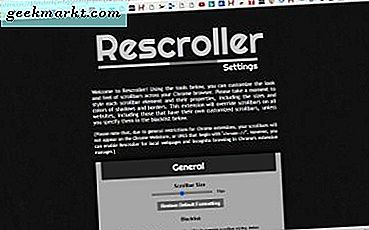 So passen Sie die Bildlaufleiste von Google Chrome an