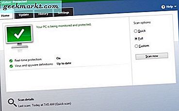 So deaktivieren Sie Windows Defender in Windows 10